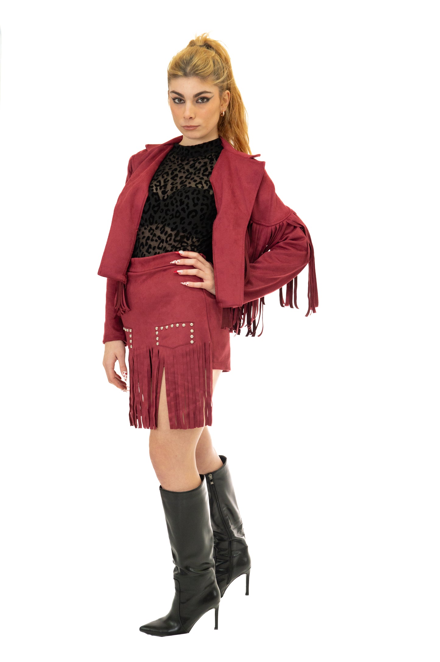 Σακάκι με κρόσια